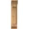 Ekena Millwork Legacy Traditional Smooth Bracket w/ Offset Brace, Western Red Cedar, 5 1/2"W x 14"D x 26"H BKT0604X14X26LEC01SWR - alternate 4